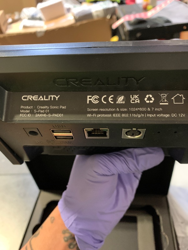 Photo 1 of Creality Sonic Pad 7 Inch Touchscreen, Powered by Klipper Firmware for Increased 3D Printing Speed and Smart Control Perfect for Ender 3 V3 SE, Ender 3 Pro, Ender 3 V2, Ender 3 S1 Series 3D Printers
