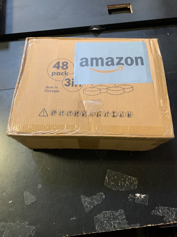 Photo 1 of 48 Pack White Floating Candles 3 inch Unscented Floating Candles for Centerpieces-10 Hours Long Burn Time-3” Floating Candle Bulk for Wedding Cylinder Vases