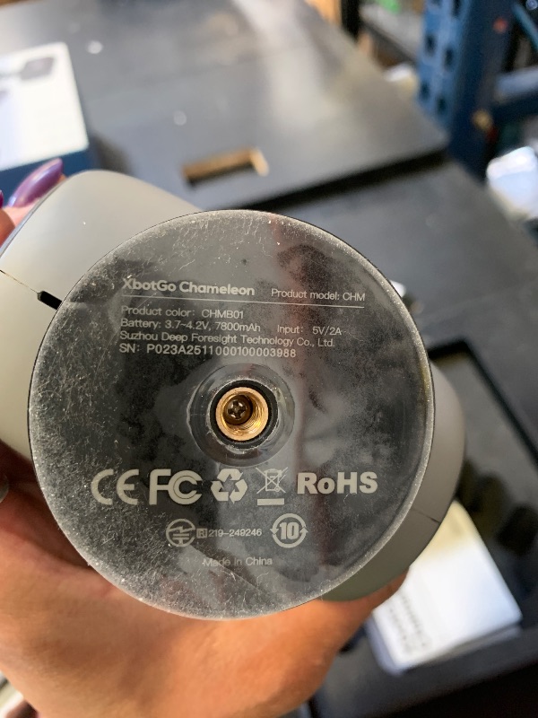 Photo 1 of XbotGo Chameleon AI Auto Sports Action Camera - 4K 60FPS Soccer Camera and Basketball Tracking Camera for Team Sports, Live Streaming, No Subscription, Works with iOS & Android (Lava Graphite)