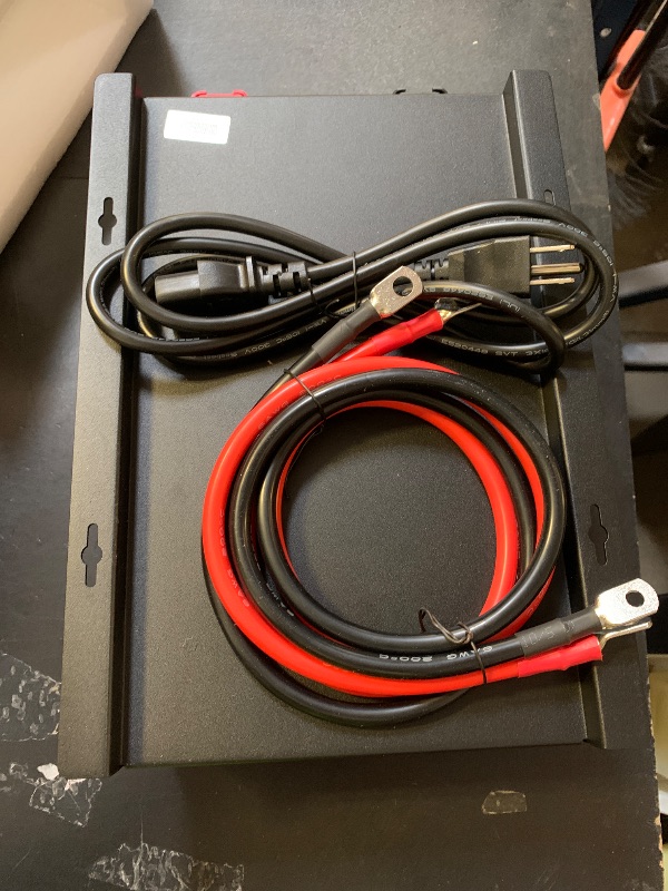 Photo 1 of ECO-WORTHY 1000W Pure Sine Wave Inverter Charger, Power Inverter with 55A LiFePO4 Battery Charger with 20ms UPS, 12V to 110V for Deep-Cycle Batteries RV Boat Home