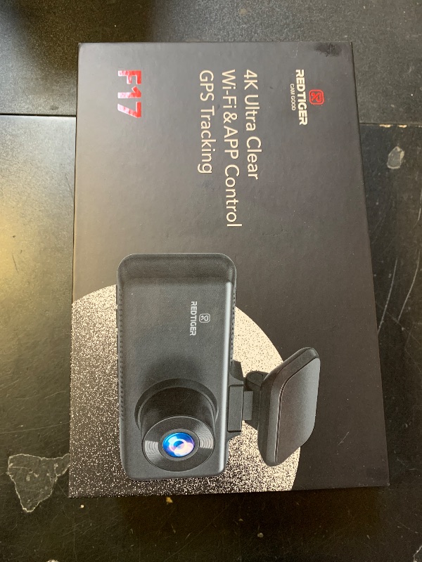 Photo 1 of REDTIGER F17 4K 3 Channel Dash Cam, 5GHz WiFi Built-in GPS with 64GB Card, 2160P+1080P+1080P Front and Rear Inside, Triple Car Camera with 3 Inch Screen, IR Night Vision, G Sensor, WDR, Parking Mode
