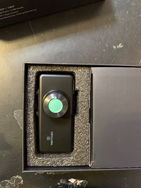 Photo 1 of REDTIGER F17 4K 3 Channel Dash Cam, 5GHz WiFi Built-in GPS with 64GB Card, 2160P+1080P+1080P Front and Rear Inside, Triple Car Camera with 3 Inch Screen, IR Night Vision, G Sensor, WDR, Parking Mode