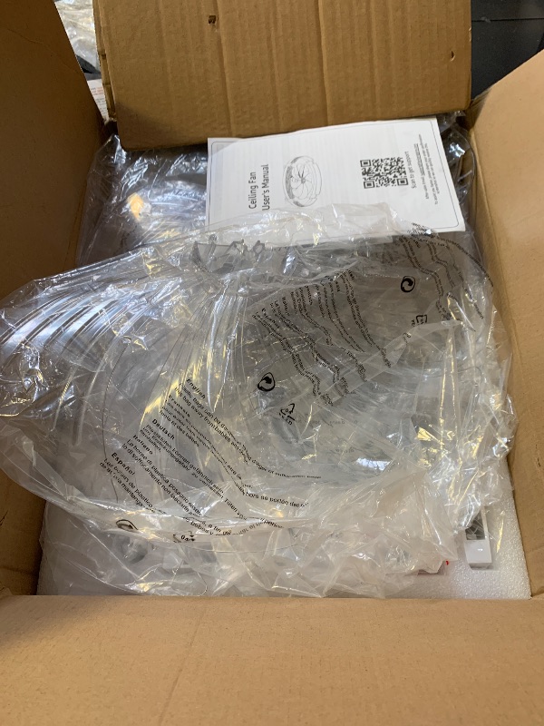 Photo 1 of LEDIARY 2 Pack 24 Inch Modern Ceiling Fans with Lights and Remote, Dimmable Flush Mount Ceiling Fan, White Low Profile Ceiling Fan with 3 CCT and 6 Speeds