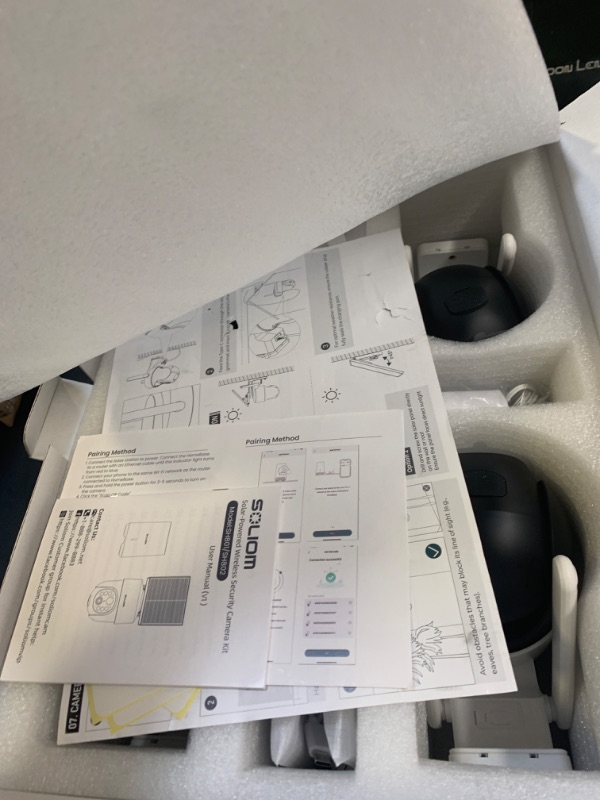 Photo 1 of SOLIOM Security Cameras Wireless Outdoor,8MP Ultra HD for Day and Night, No Subscription,Built in Radar,Solar Powered Cameras for Home Security, 360° Pan Tilt Auto Tracking,5G & 2.4G WiFi, 4-Cam Kit