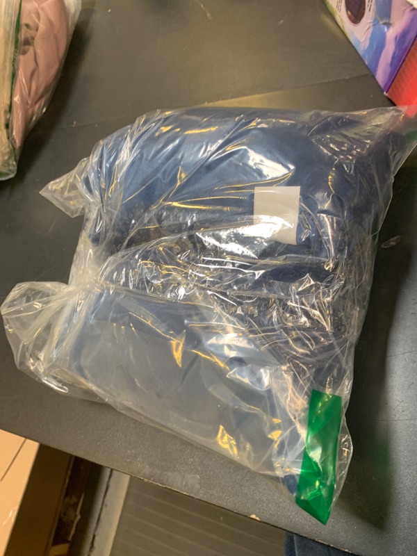 Photo 1 of 1 MIDDLE ONE 2 Pack Small Pillow, Memory Foam Mini Pillow 11 X 7 Inches for Travel, Sleeping, Nap and Neck, Knee, Lumbar Support, Tiny Cushion for Pet, Dogs (Blue)