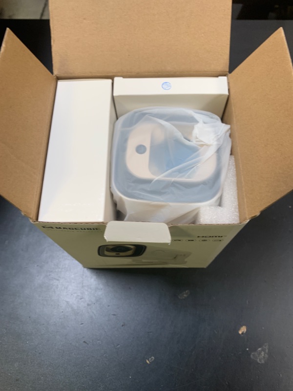 Photo 1 of ?Auto Focus&1080P?Magcubic Mini Smart Projector with 4K Support, Portable Projector with Wifi and Bluetooth, 5W Speaker, Built in Apps, Voice Control, Outdoor Movie Projector