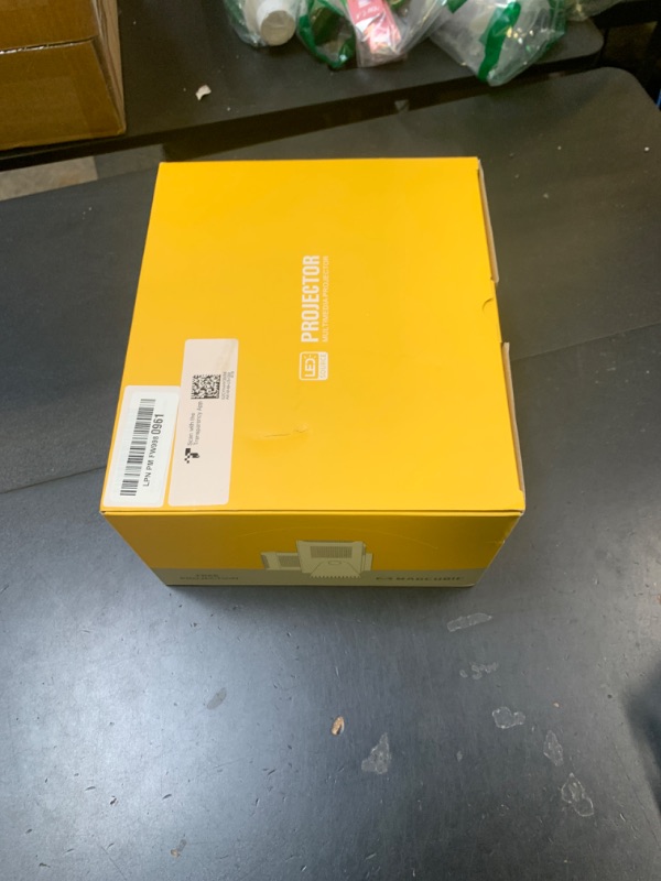 Photo 1 of Smart Projector with 4K 8K Support, Mini Projector with Wifi6 and Bluetooth5.4, 600 ANSI, Auto Focus & Obstacle Avoidance 1080P Portable Movie Proyector for Home Outdoor, Magcubic HY350Max