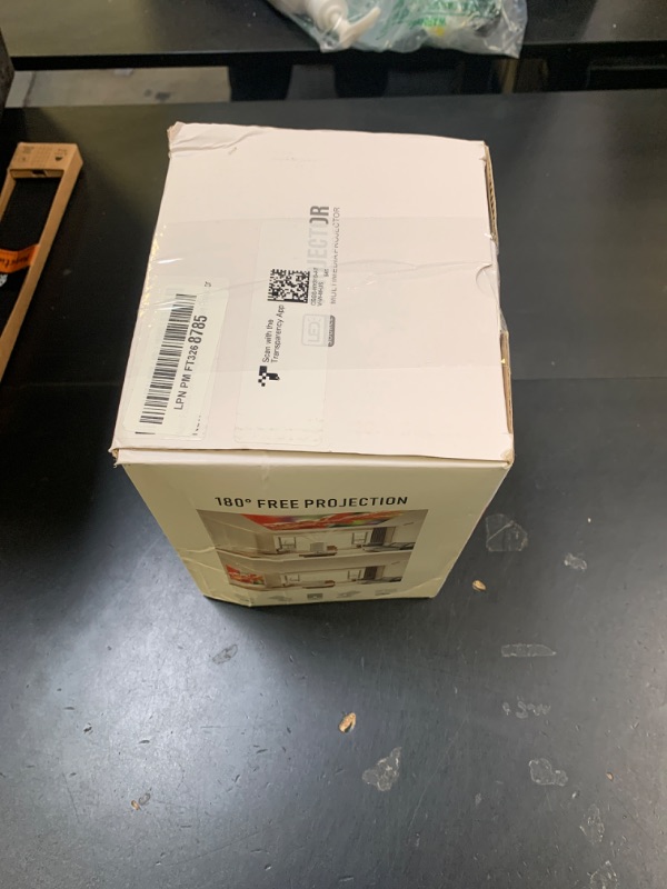 Photo 1 of ?Auto Focus&1080P?Magcubic Mini Smart Projector with 4K Support, Portable Projector with Wifi and Bluetooth, 5W Speaker, Built in Apps, Voice Control, Outdoor Movie Projector