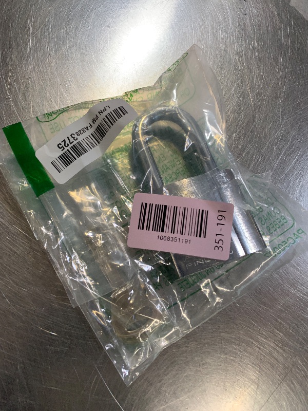 Photo 1 of ENFORCER ABLOY 341-50 Padlock - High-Security Disc Tumbler Lock w/10mm Boron Steel Shackle - Anti-Tamper for Trailers, Containers, Rail - Bank-Safe Protection