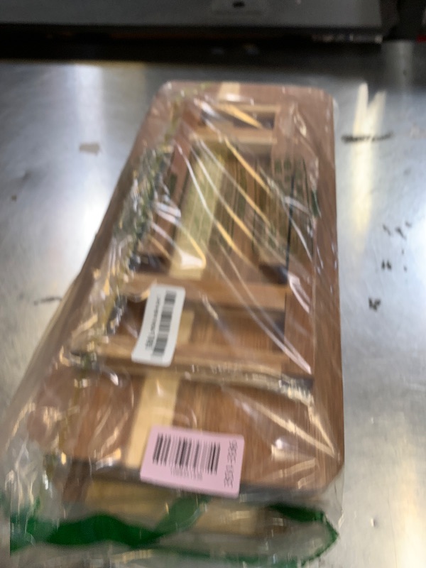 Photo 1 of GEHE 3 Tier Serving Stand, Acacia Wood Dessert Table Display Cupcake Stand, Rustic Foldable 3-Tiered Serving Trays & Platters, Large Charcuterie Board for Birthday Wedding Bridal Shower Tea Party