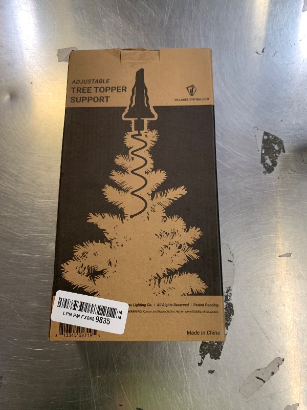 Photo 1 of [Christmas Tree Topper Holder] - Twist-on Holiday Universal Tree Topper Stabilizer Fits Most Base Types- Metal Green Support Rod with Adjustable attachments to stabilize Seasonal Treetop Ornaments