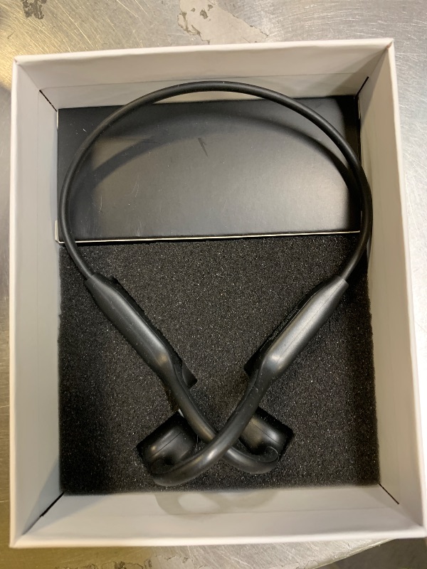 Photo 1 of ZOVIMAX Bone Conduction Headphones, IPX8 Waterproof Swimming Headphones, Open Ear Headphones with MP3 Mode 32GB Memory Up to 12 Hours Playtime