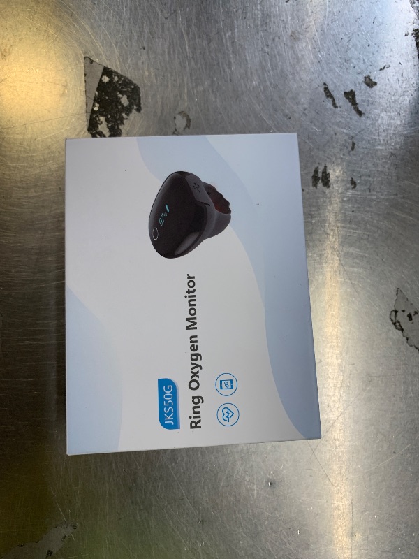 Photo 1 of Pulse Oximeter O2 Ring Oxygen Monitor Blood Oxygen Saturation Continuous Recording of SpO2&PR Rechargeable Pulse Ox continuous pulse oximeter with Bundle APP Provides Report