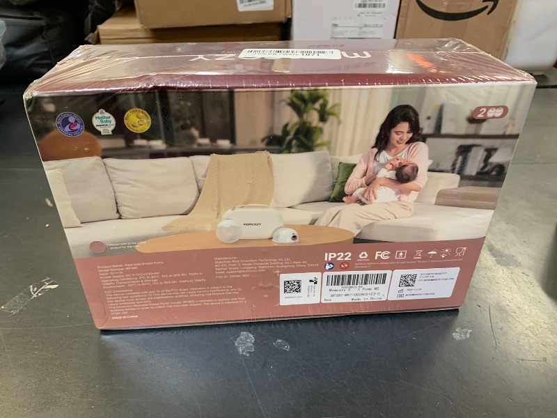 Photo 1 of Momcozy M5 Smart APP Controlled Wearable Breast Pump, Hands-Free Wireless Electric Pump, 3 Modes 9 Suction Levels, BPA-Free, Portable Lightweight, 24mm Flange, 2-Pack Cozy Red // FACTORY SEALED