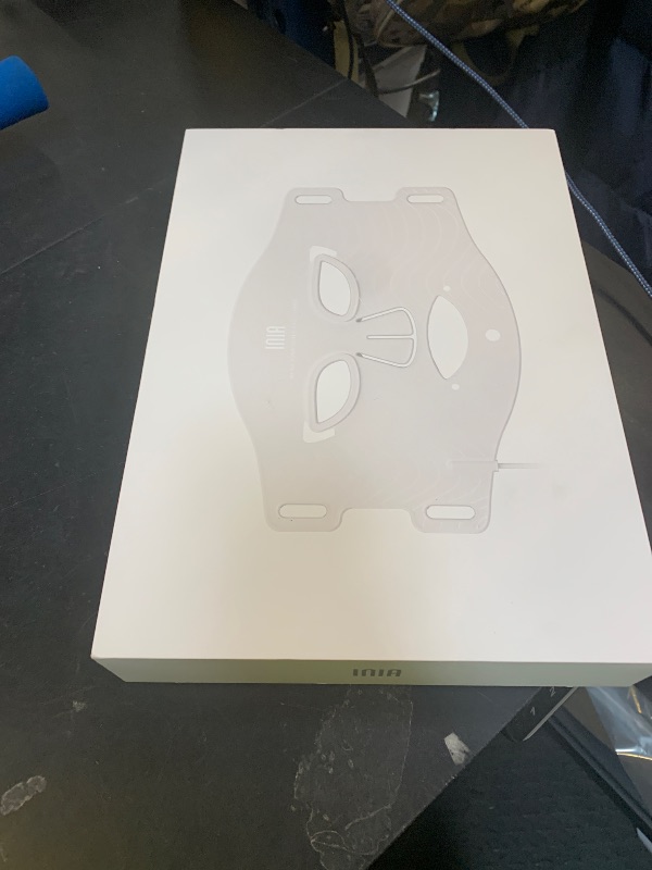 Photo 1 of INIA Red Light Therapy Mask for Face – 4 Light Modes with 850nm NIR, Red & Blue LED Light Therapy, 2600mAh Rechargeable LED Face Mask for Radiant Glow at Home, Pink