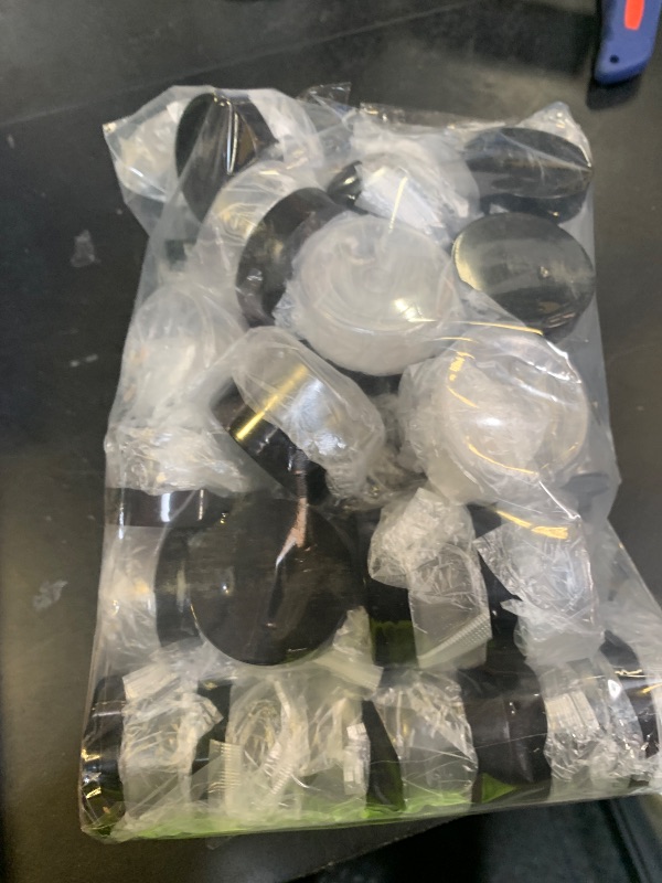 Photo 1 of  Clear Round Glass Jar Cosmetic Containers with Lids for Cream