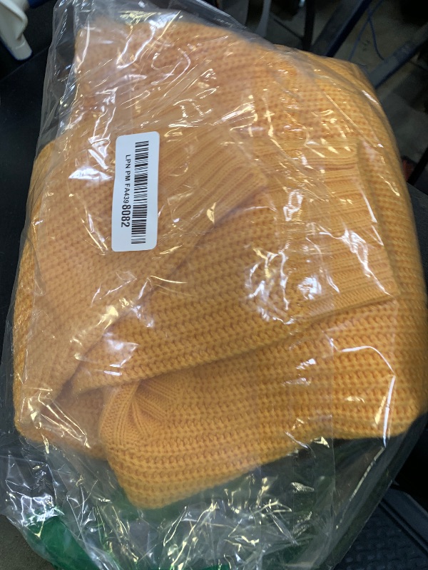 Photo 1 of ZAFUL Women's Cropped Turtleneck Sweater Lantern Sleeve Ribbed Knit Pullover Sweater Jumper (1-Yellow, M)