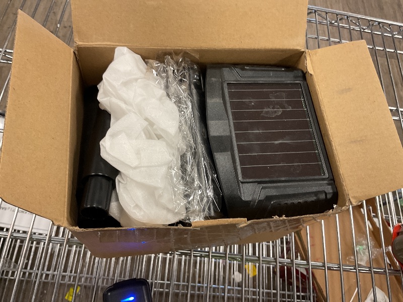 Photo 1 of Solar Ultrasonic Animal Repeller Racoon Sonic Fortress Pro Cat Repellent Outdoor, Dog Repellent for Yard with Motion Sensor&Flash Light to Scare Deer Rabbit Coyote Squirrel Out of Garden Farm(4Pack)