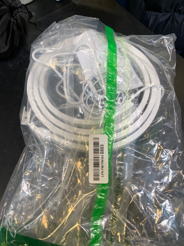 Photo 1 of LIFX Neon Flex SuperColor LED Strip Light, 6.5ft Bendable Silicone Neon Rope with Polychrome 24-Zone RGBW Smart Lighting, Wi-Fi, Voice Control, No Hub Required, LFXNEON6.5