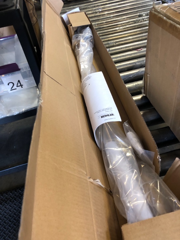 Photo 1 of KOHLER K-9351-2MB EXPANSE CURVED SHOWER ROD - CONTEMPORARY, Vibrant Brushed Moderne Brass