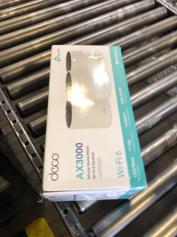 Photo 1 of TP-Link Deco X55 AX3000 WiFi 6 Mesh System - Covers up to 6500 Sq.Ft, Replaces Wireless Router and Extender, 3 Gigabit Ports per Unit, Supports Ethernet Backhaul, Deco X55(3-Pack)