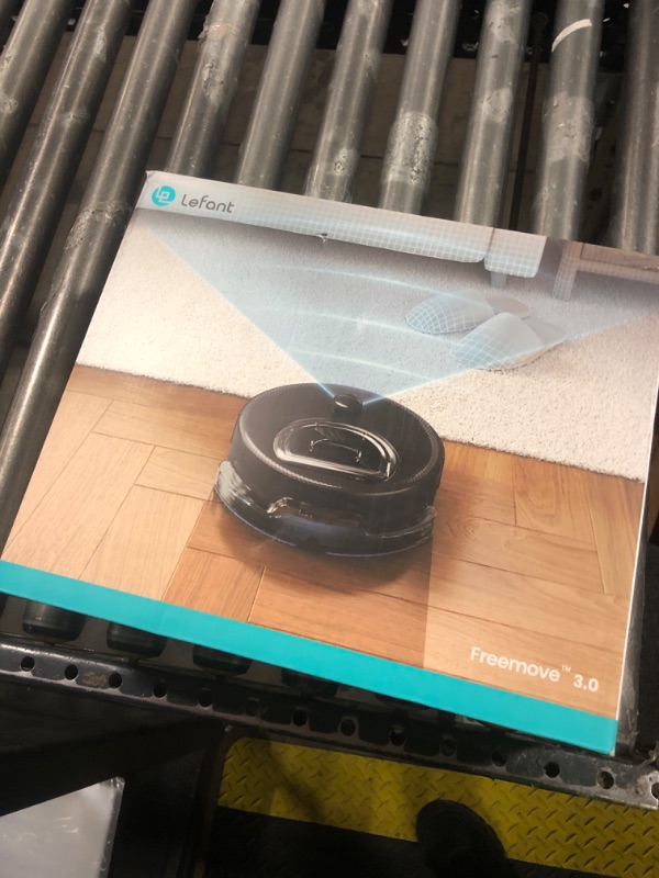 Photo 1 of Lefant LiDAR Robot Vacuum and Mop, 450ml Visible Dustbin, Upgraded 190° PSD Obstacle Avoidance, Customized Cleaning, Multi-Floor Mapping, 150 Mins Runtime, 2.4G/5G WiFi, Pet Hair & Carpets, M330 Pro