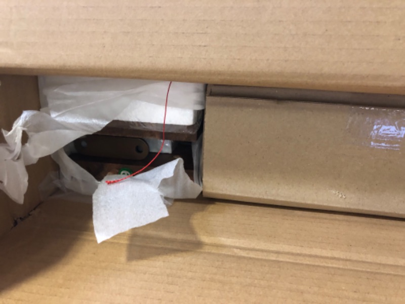 Photo 1 of ZINUS Vivek Deluxe Wood Platform Bed Frame with Headboard, Wood Slat Support, No Box Spring Needed, Easy Assembly, Queen