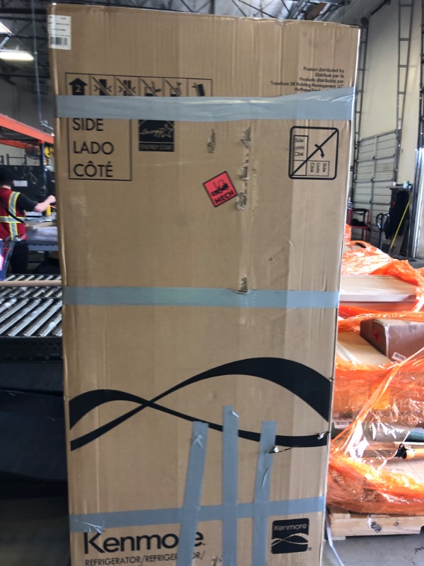 Photo 1 of Kenmore 30" Top Mount Refrigerator with Freezer - Adjustable Shelving, Humidity-Controlled Crispers, LED Lighting, ENERGY STAR Certified, Garage Ready, 20.2 cu. ft. Capacity - White