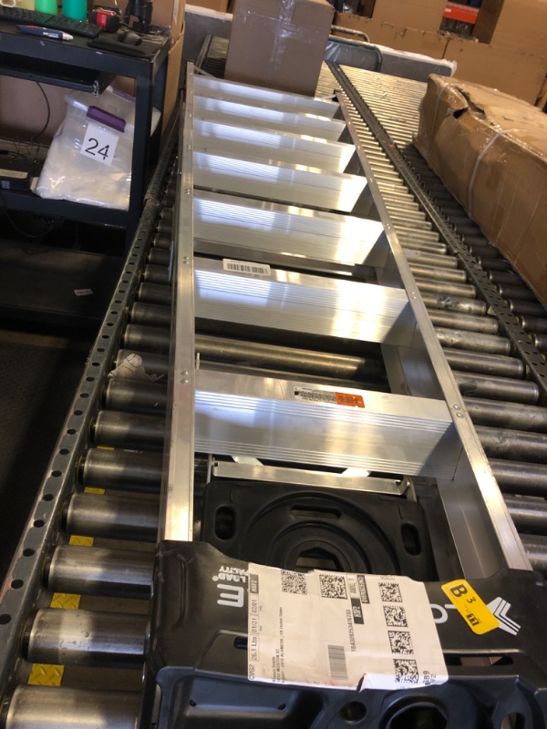 Photo 1 of Louisville Ladder 8-Foot Aluminum Step Ladder, 300-Pound Load Capacity, Type IA, AS3008