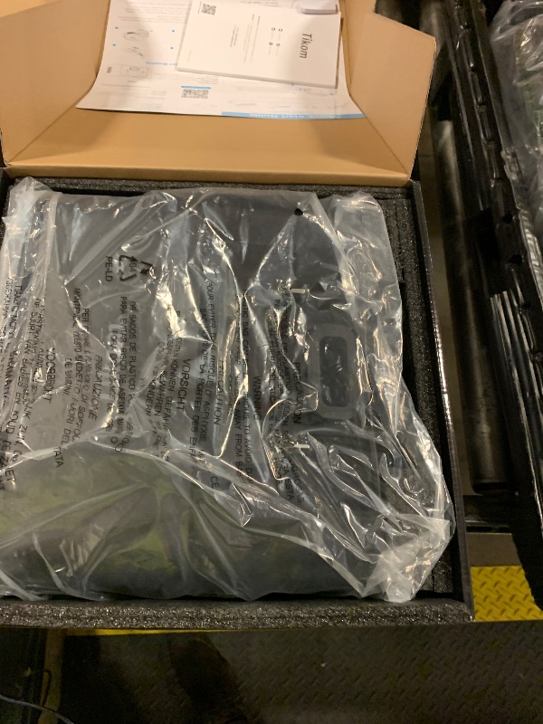 Photo 1 of Tikom Robot Vacuum and Mop, 6000Pa Robotic Vacuum Cleaner with Self-Emptying Base, 90 Days Capacity, LiDAR Navigation, Home Mapping, Ideal for Pet Hair, Hard Floors, Carpet (L8000 Plus)