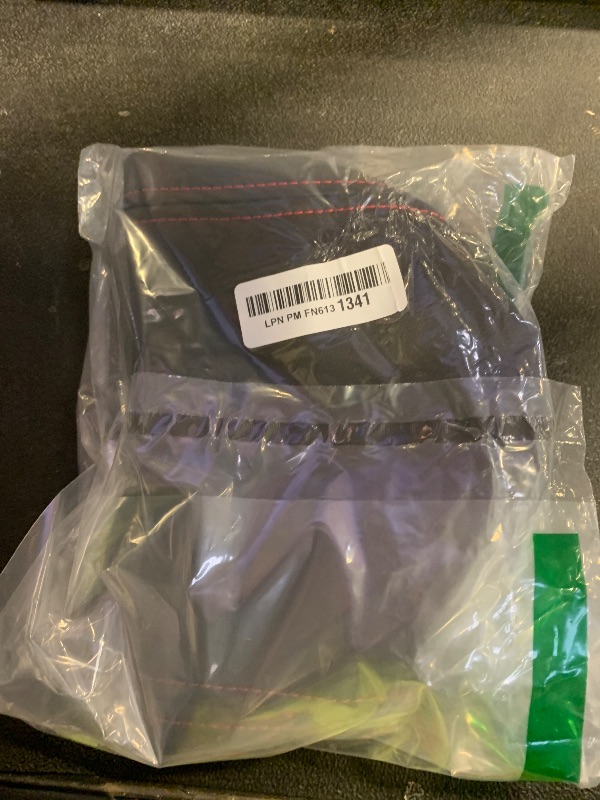 Photo 1 of LECART Armrest Cover for Jeep Gladiator Accessories Wrangler JL JLU 2018-2022 Car Center Console Cover Black Leather Red Stitches Auto Interior Anti-Scratch Protector Pad