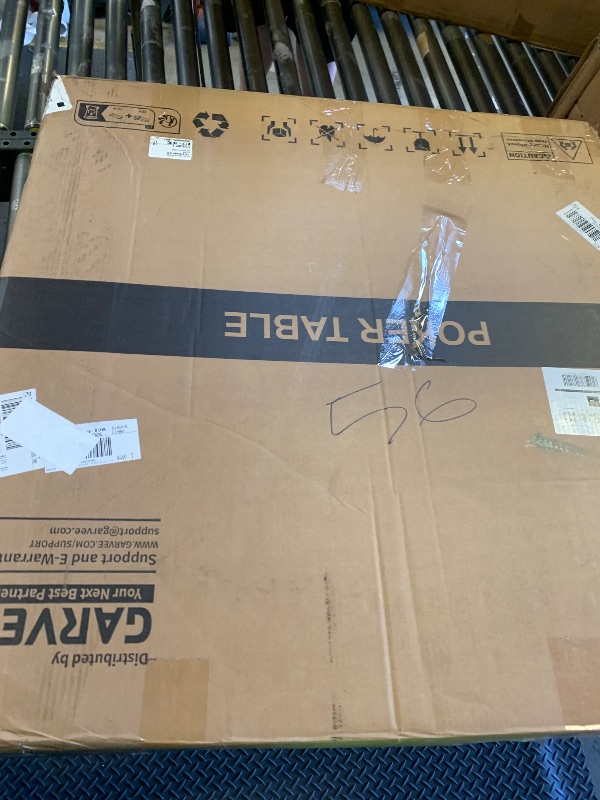 Photo 1 of Garvee 8 Player Oval Poker Table Foldable, 72" Poker Game Tables with Storage Bag, Collapsible Legs, Padded Rails & Cup Holders, Portable Folding Game Table for Texas Holdem and Blackjack, Brown