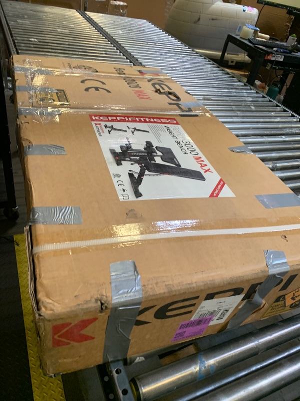 Photo 1 of KeppiFitness Weight Bench, Workout Bench for Home Gym with 1600LBS Capacity, Gym Bench for Bench Press Strength Training, Adjustable Incline Flat Decline Sit Up Bench Exercise at Home - Bench4000 Ultra