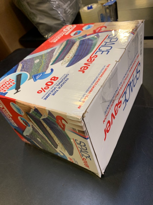 Photo 1 of 10 Pack Jumbo Vacuum Storage Bags for Comforters, Blankets & Clothes – Jumbo Vacuum Sealed Compression Bags with Hand Pump – Space Saver Storage Bags for Bedding, Moving, Travel & Organization