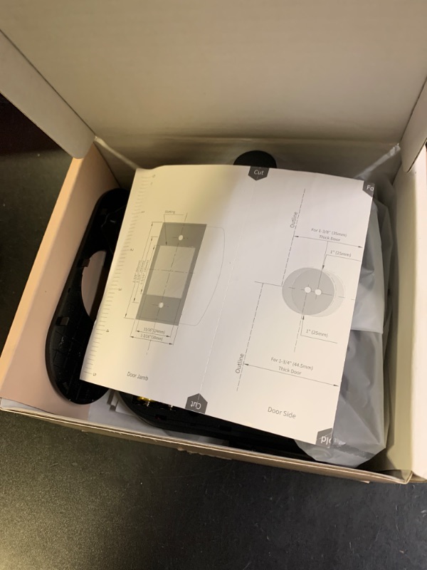 Photo 1 of Aqara Smart Lock U300, Fingerprint Keyless Entry Door Lock with Handle, Matter Over Thread with Apple Home Keys, Touchscreen Keypad, Smart Lever Lock Supports Apple Home, Alexa, Google, IFTTT, Black