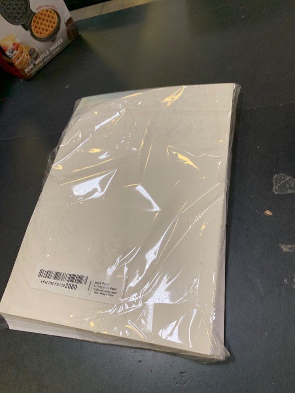 Photo 1 of (3-Pack) Premium Printer Paper, A4 (8.3"x 11.7") Blank Copy Paper, Unpunched, Blank Papers, 28lb Bond/100gsm, 150 Sheets/300 Pages