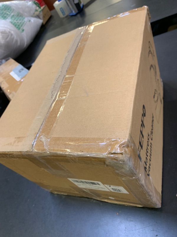 Photo 1 of FEPPO Mattress Vacuum Cleaner, 4-in-1 Bed Vacuum Cleaner PRO, 16KPa Handheld Vacuums with 253.7nm UV-C Light, 40,000 Beats/Min Tapping, 140°F Hot Air, HEPA Filter for Bed, Sofa, Crib(Corded, 550W)