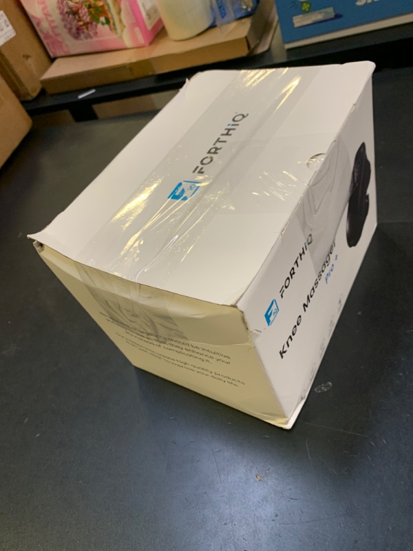 Photo 1 of FORTHiQ Knee Massager Pro+ with Heat, Red Light and Vibration, 6-in-1, Dual-Wavelength - Cordless, Portable, Adjustable Straps, Easy to Use, Saves Your Settings, FSA-HSA Eligible