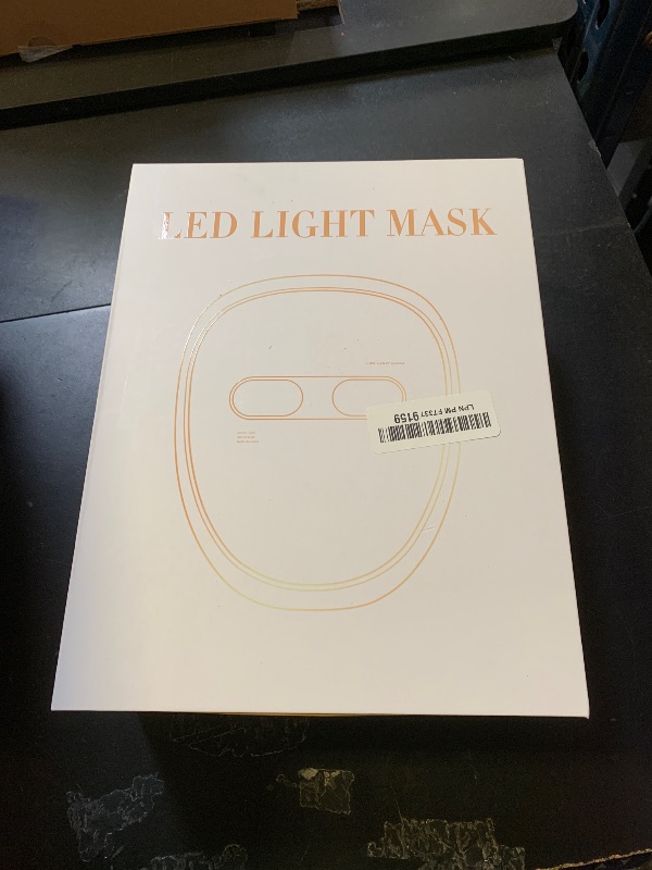 Photo 1 of Red Light Therapy Mask for Face, 2026 LED Face Mask Light Therapy, 4 Modes with Red/Blue/infrared/Dual Red & Blue Lights for Reduce Acne, Anti-Aging and Blemish Repair, Full Face Coverage, Lightweight