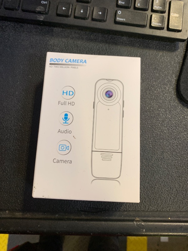 Photo 1 of Mini Body Camera with Audio & Video Recording - Small POV Cam 1080P with 64G Card - Wearable Personal Portable Cameras Recorder DV - Night Version Camcorder for Security Work Records Guard Traveling