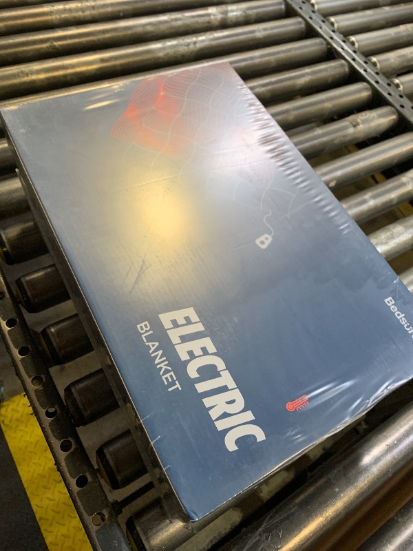 Photo 1 of FACTORY SEALED
Bedsure GentleSoft Electric Blanket Queen Size - Soft Ribbed Flannel Heated Blanket with Dual Control, Heating with 10 Heat Settings & 10 Time Settings, 8 hrs Timer Auto Shut Off (84"x90", Light Grey)