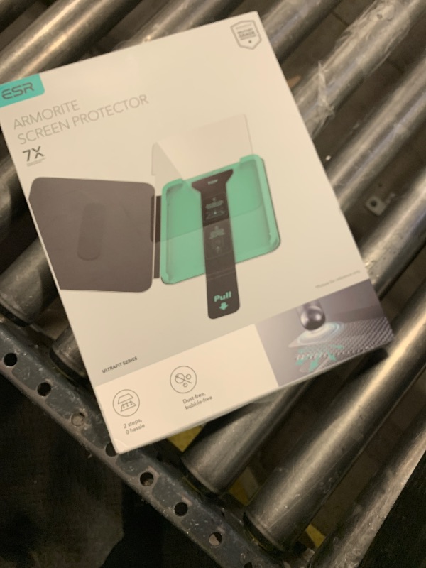 Photo 1 of ESR 2 Pack Armorite Screen Protector for iPad Pro 13 Inch (M5/M4) 2025/2024, Military Grade Protection, 9H Hardness Tempered Glass Film with UltraFit Tray, HD Clarity, Dust and Bubble Free