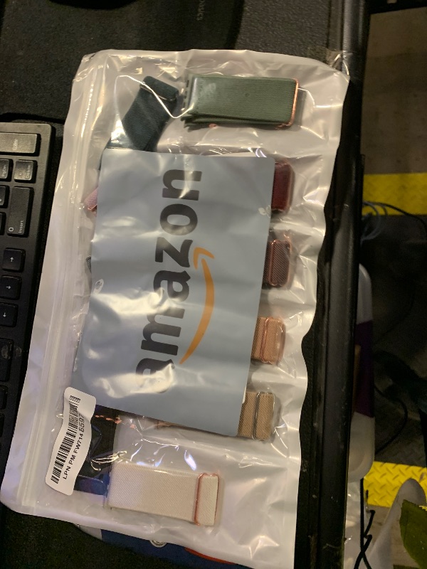 Photo 1 of 10 Pack Stretchy Bands Compatible with Apple Watch Band 40mm 38mm 41mm 42mm 44mm 45mm 46mm 49mm Women Men, Water-Resistant Solo Loop Elastic Sport Straps for iWatch Series 11 10 9 8 7 6 5 4 3 SE Ultra