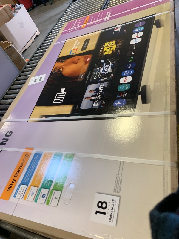 Photo 1 of FACTORY SEALED
Samsung 85-Inch Class Crystal UHD U8000F 4K Smart TV (2025 Model) Endless Free Content, Crystal Processor 4K, MetalStream Design, Knox Security, Alexa Built-in