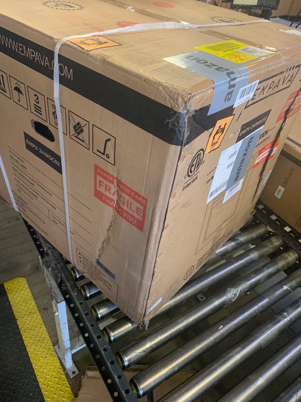 View 2 of FACTORY SEALED
Empava 24 inch Electric Single Wall Oven with 6 Cooking Modes, Convection Fan, Mechanical Knob Control, 2.3 Cu.ft. Capacity, 2800W