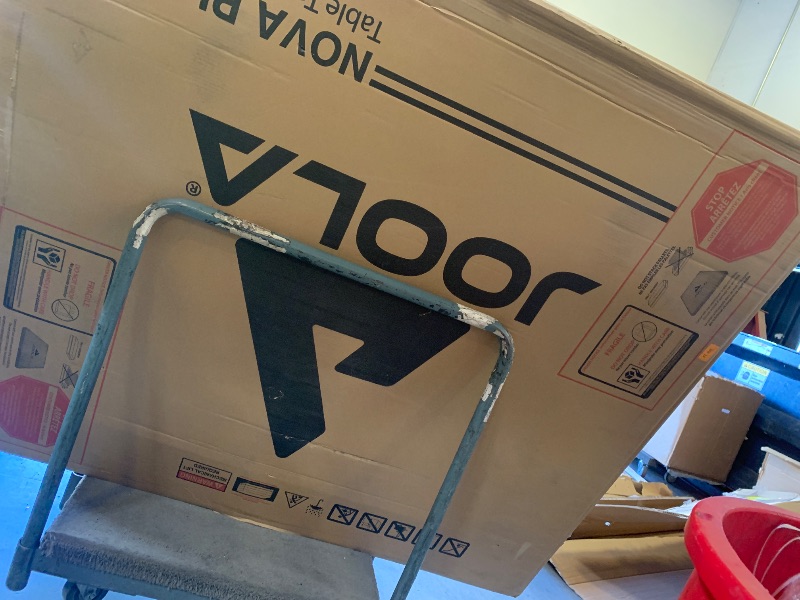 Photo 1 of JOOLA NOVA Ping Pong Table with Waterproof Table Tennis Net Set - Quick Assembly - All Weather Aluminum Composite Surface - Tournament Quality - Indoor & Outdoor Compatible ?Nova Plus