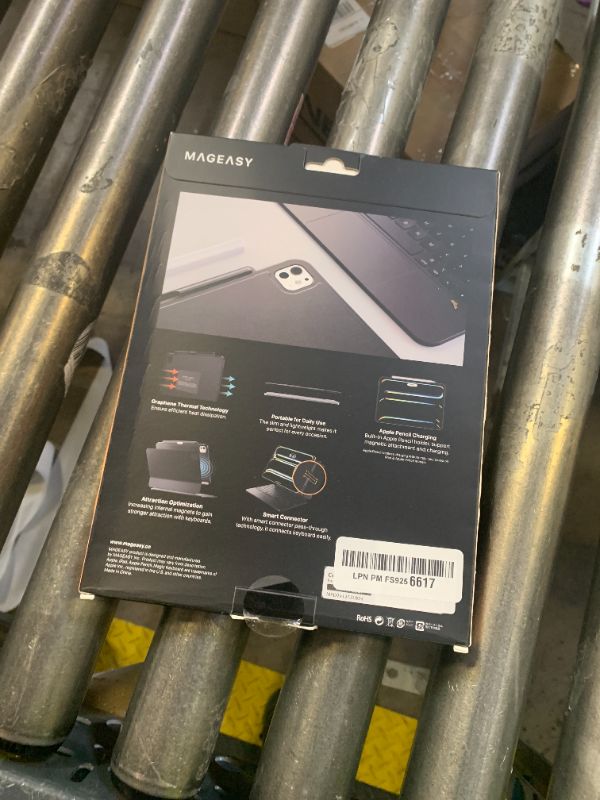 Photo 1 of MAGEASY CoverBuddy for 2025/2024 iPad Pro 11" - iPad Pro Case Compatible with Magic Keyboard for iPad Pro (M5/M4), Enhanced Thickness & Heat Dissipation - Black (5.0 Leather)