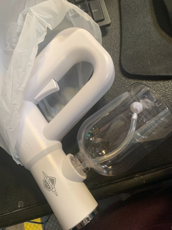 Photo 1 of The Original Disinfectant Fogger Machine - Professional Sanitizer Sprayer - ULV Atomizer & Nano Steam Gun – Rechargeable Barber Spray Gun with Blue Light V2