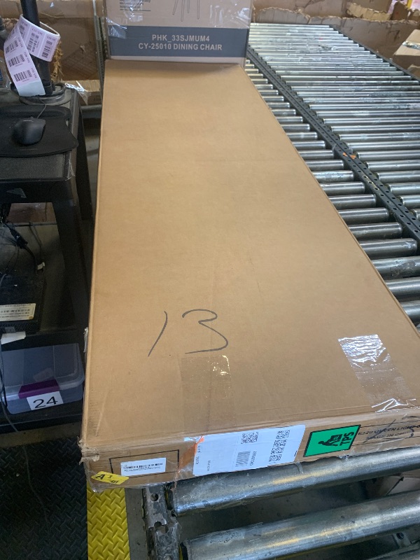 Photo 1 of Queen Size Platform Bed Frame with Upholstered Button Tufted Headboard, Mattress Foundation with Wooden Slat Support, Noise Free, No Box Spring Needed, Easy Assembly, Light Grey