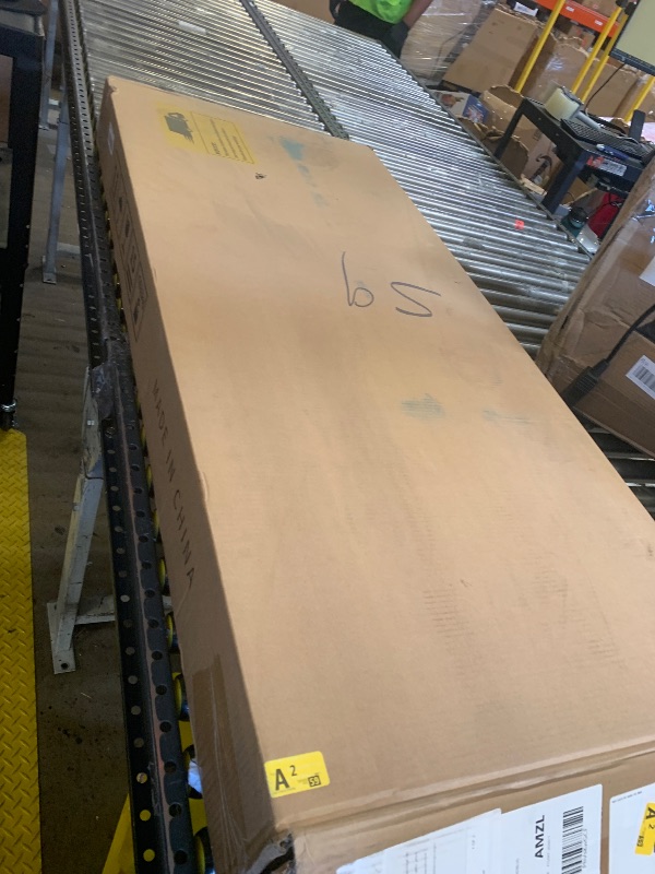 Photo 1 of PARTIAL SET
YITAHOME 53 inch Large Rolling Kitchen Island with Trash Can Storage Cabinet, Portable Mobile Islands Table Long Floating Movable w Wheels Cabinet for 13 Gallon Garbage Bin 2 Drawer, White Oak